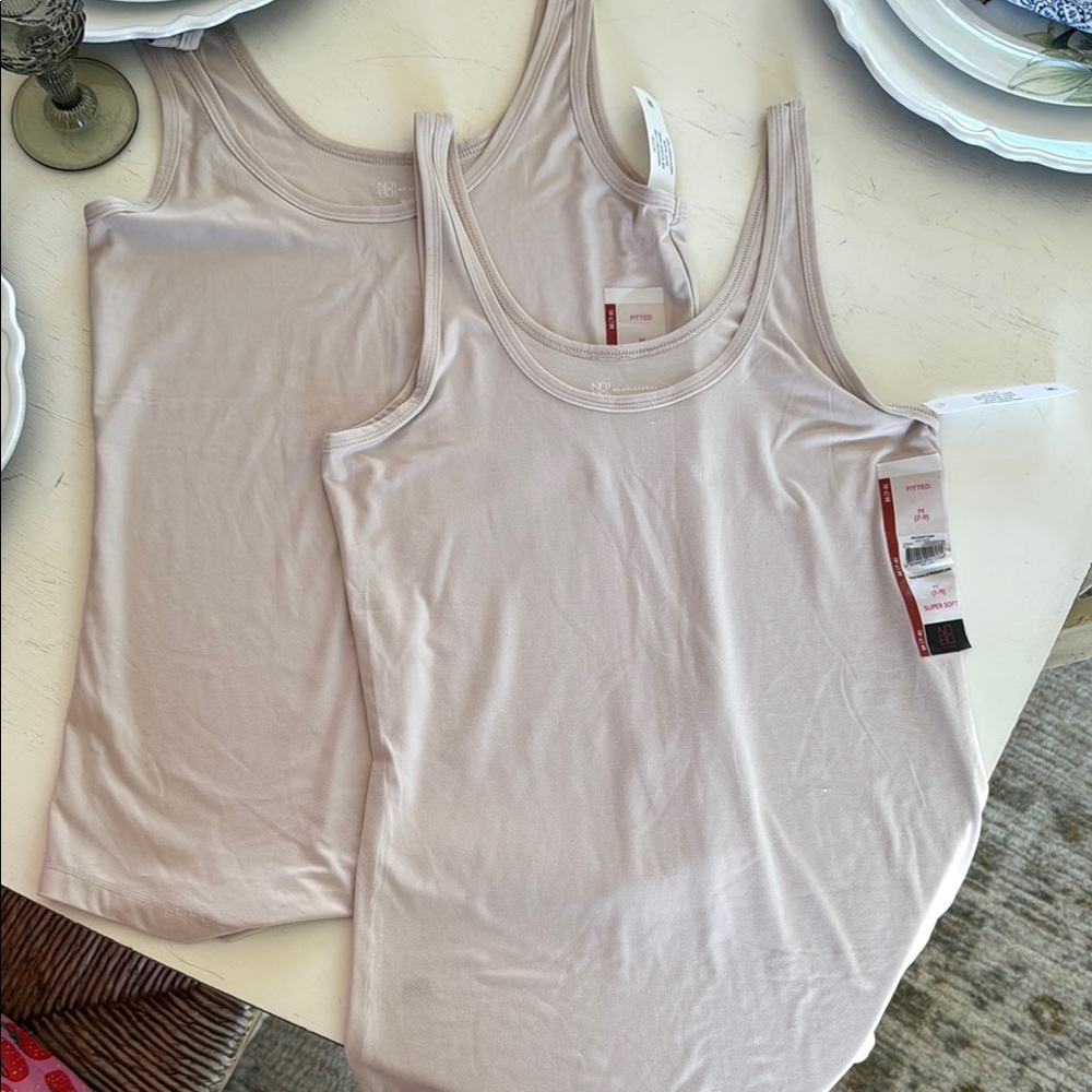 Women's Beige Tank Top